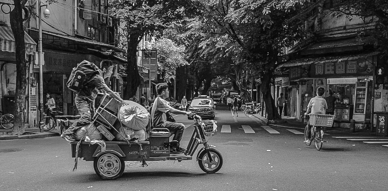 Delivery in Guangdong province, China