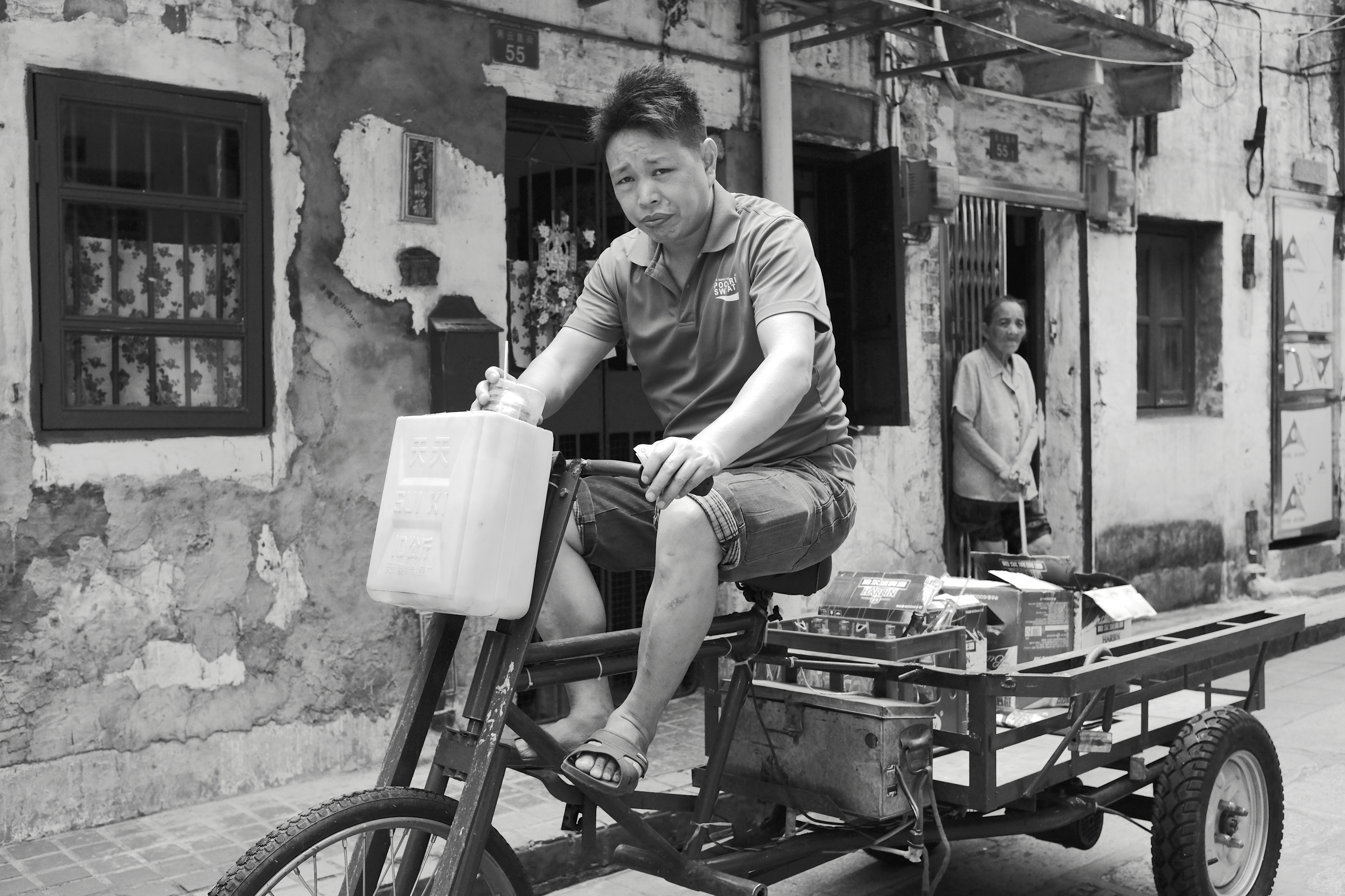 Deliveryman Guangzhou, China