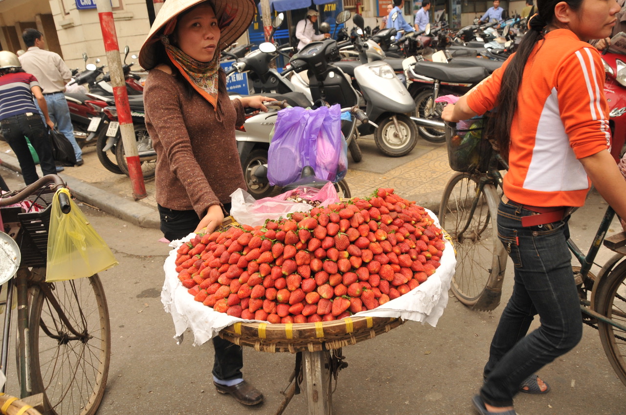 Strawberry Vendor, Ho Chi Minh